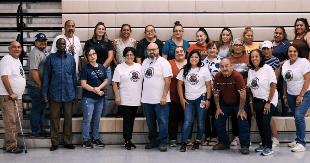 Mycelia Foundation Team smiles at the camara