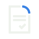 a document with a check mark